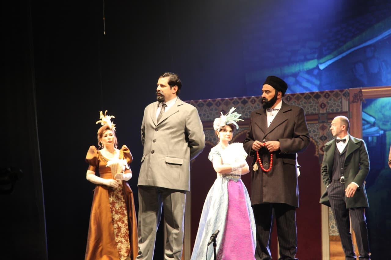 Гаджи Зейналабдин Тагиев - духовное возвращение на место созданного им театра. Блестящая премьера спектакля "Меценат"