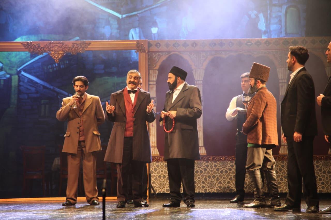 Гаджи Зейналабдин Тагиев - духовное возвращение на место созданного им театра. Блестящая премьера спектакля "Меценат"