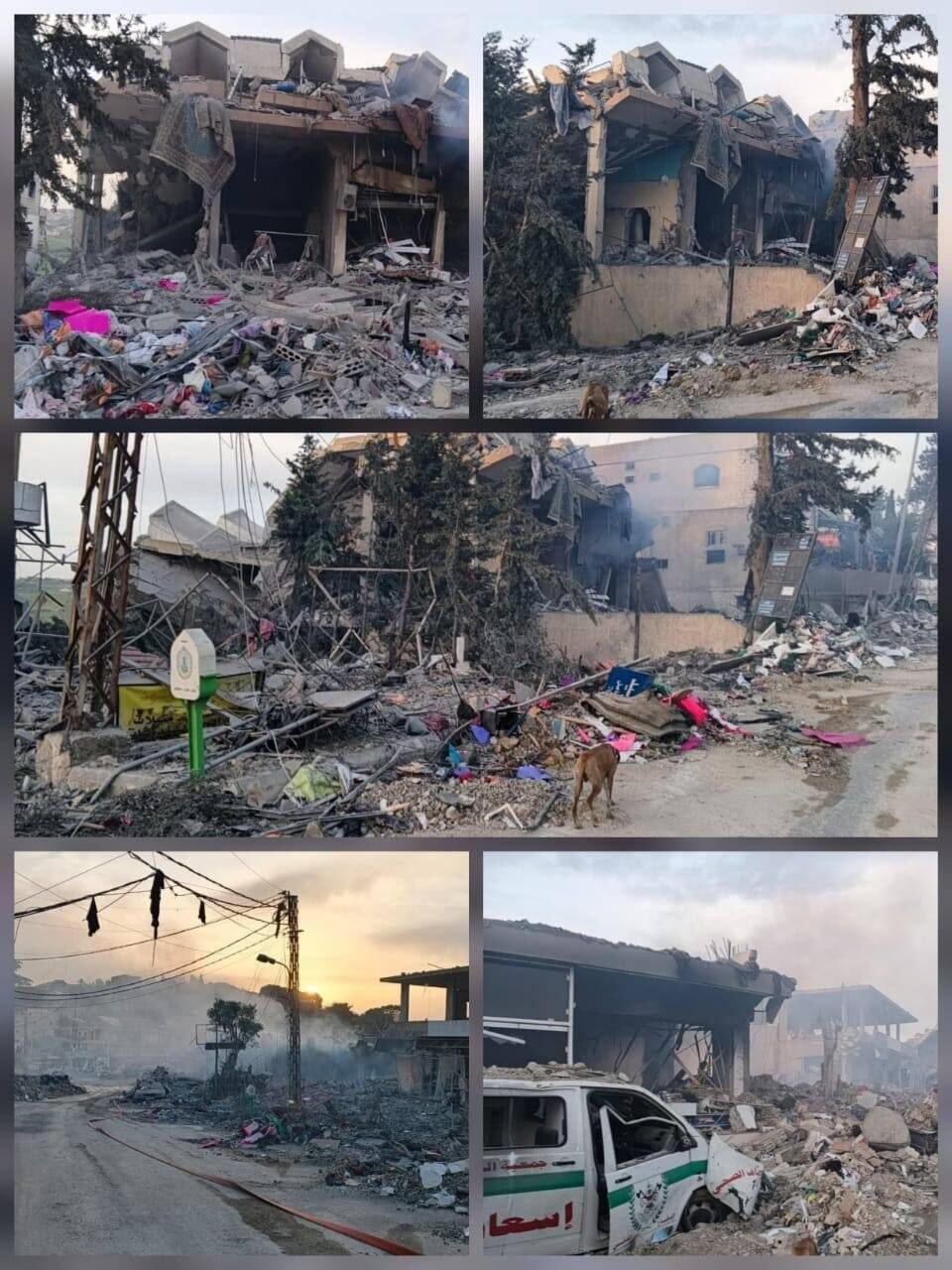 Израиль наносит удары по инфраструктуре на юге Ливана