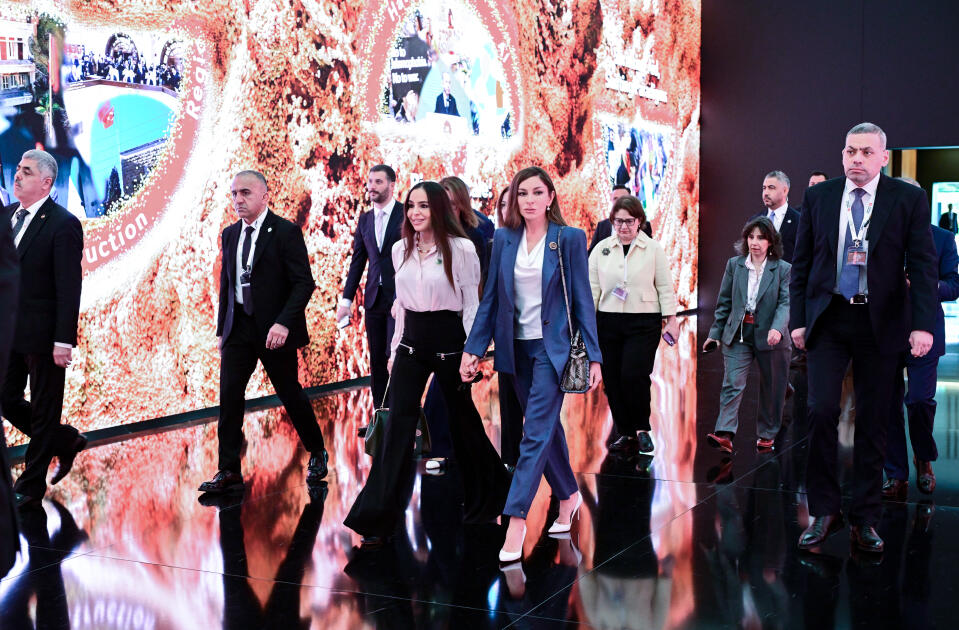 Prezident İlham Əliyev və Birinci xanım Mehriban Əliyeva 5-ci Antalya Diplomatiya Forumunun açılış mərasimində iştirak ediblər