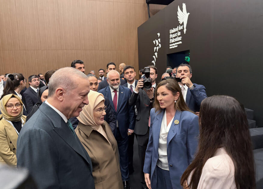 Prezident İlham Əliyev və Birinci xanım Mehriban Əliyeva 5-ci Antalya Diplomatiya Forumunun açılış mərasimində iştirak ediblər