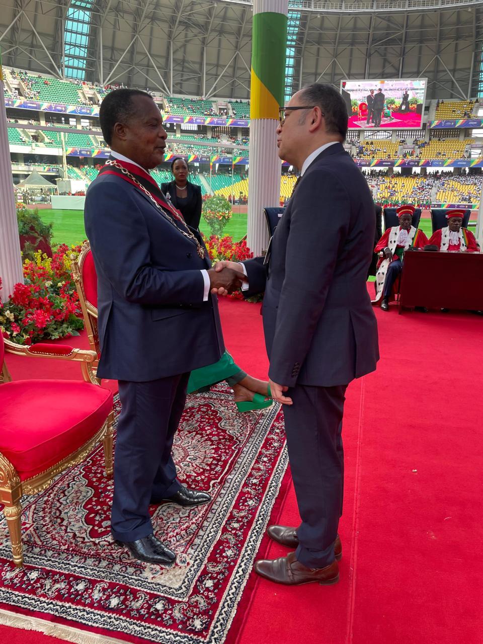 Azərbaycan səfiri Konqoda keçirilən andiçmə mərasimində iştirak etdi