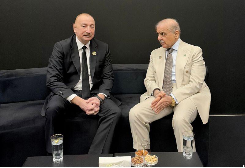 Президент Ильхам Алиев встретился с Премьер-министром Пакистана в Анталье