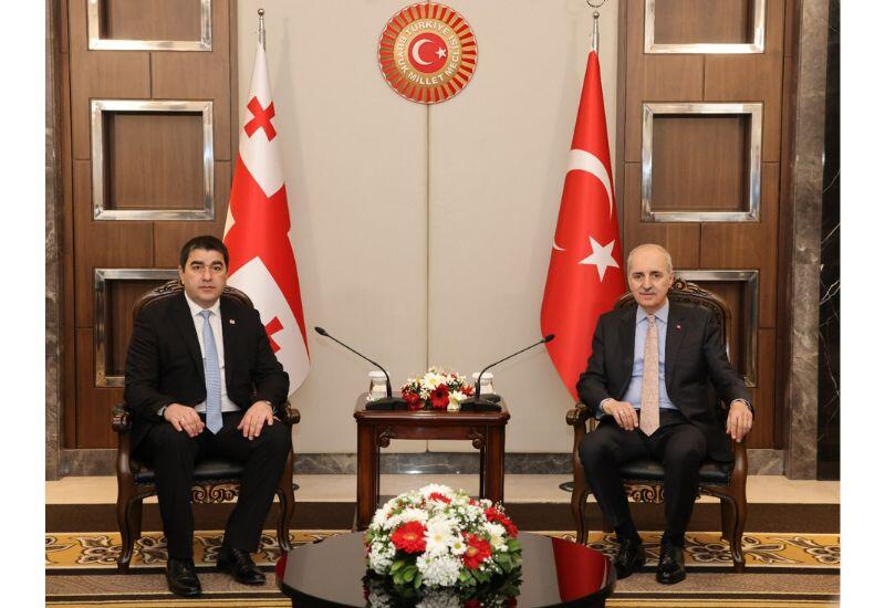 Грузия и Турция намерены укреплять парламентские связи и продвигать Средний коридор