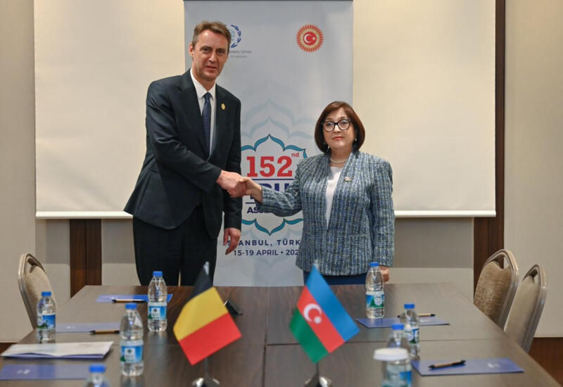 Sahibə Qafarova belçikalı həmkarına Azərbaycan-Ermənistan normallaşma prosesi barədə məlumat verib