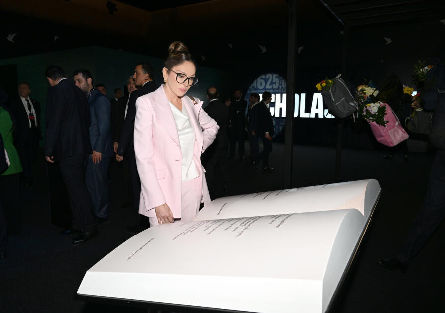 Azərbaycanın birinci xanımı Mehriban Əliyeva Antalyada “Fələstində sülh naminə birləşərək: Təhsil sisteminin məhv edilməsi ilə mübarizə və gələcəyin qorunması” adlı paneldə iştirak edib