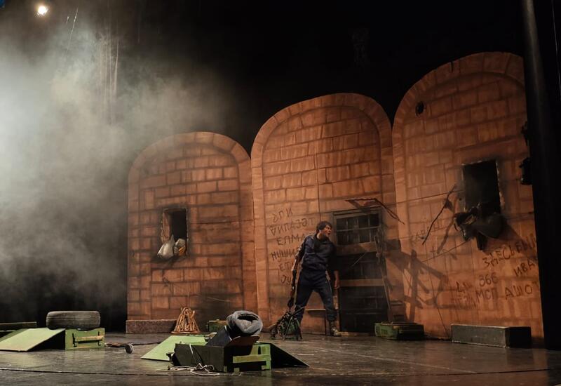 Natiq Qasımova həsr olunan “Ölməz” tamaşası Heydər Əliyev Fondunun dəstəyi ilə Mingəçevirdə təqdim edilib