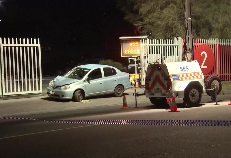 Автомобиль сбил пешеходов в Мельбурне,