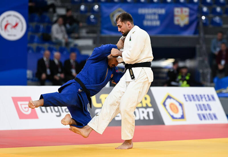 Зелим Коцоев вышел в полуфинал ЧЕ по дзюдо
