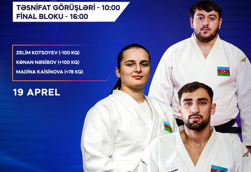 Три азербайджанских дзюдоиста выступят в решающий день ЧЕ