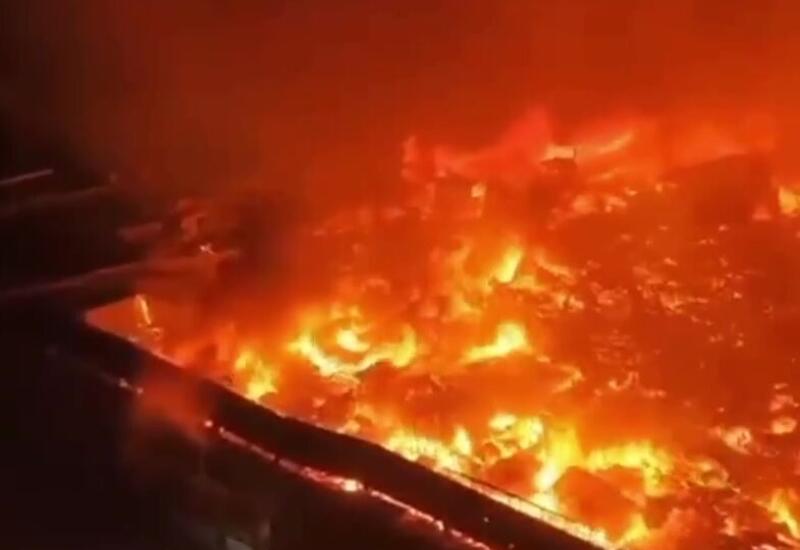 Масштабный пожар в Малайзии: