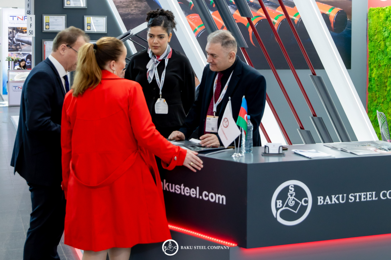 Baku Steel Company на выставке Tube 2026 в Германии