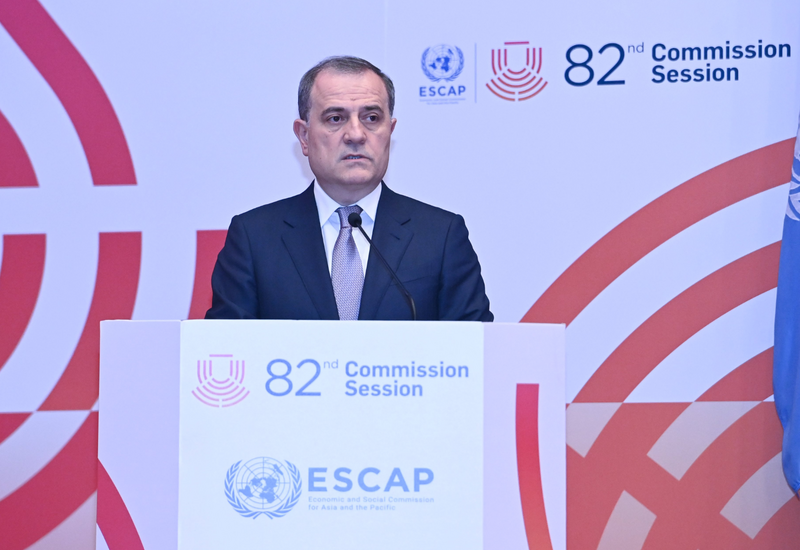 Джейхун Байрамов председательствовал на 82-й сессии ЭСКАТО в Бангкоке