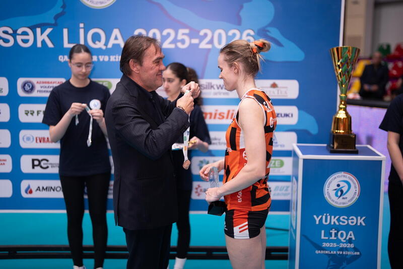 “DH Volley” Azərbaycan Yüksək Liqasının gümüş medalını qazanıb