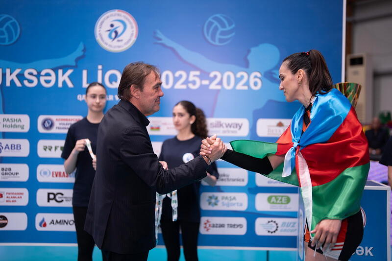 “DH Volley” Azərbaycan Yüksək Liqasının gümüş medalını qazanıb