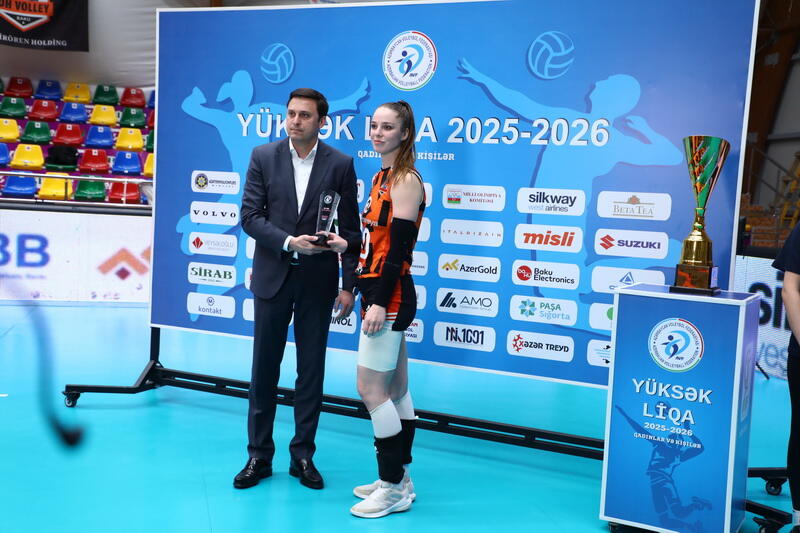 “DH Volley” Azərbaycan Yüksək Liqasının gümüş medalını qazanıb