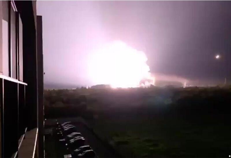 Мощный взрыв на ТЭЦ в Бухаресте