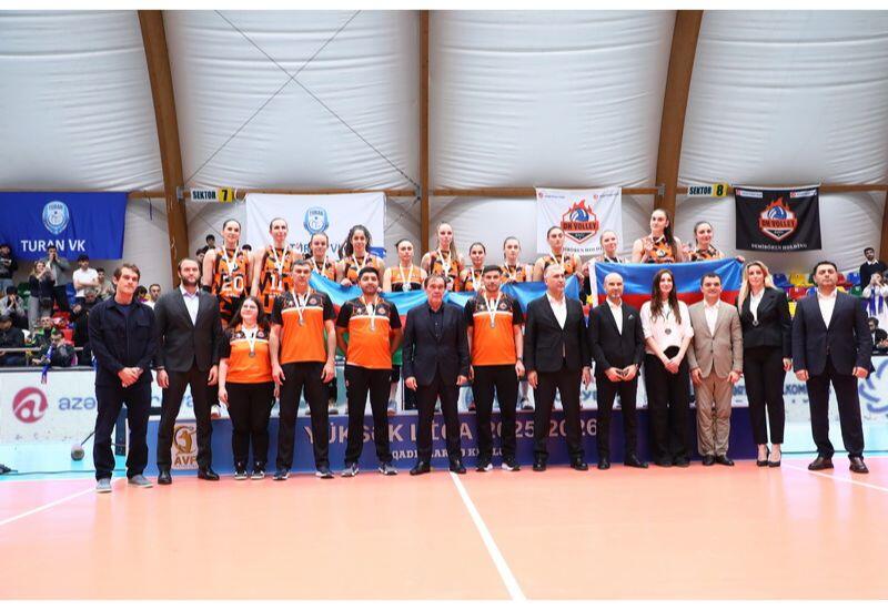 “DH Volley” Azərbaycan Yüksək Liqasının gümüş medalını qazanıb