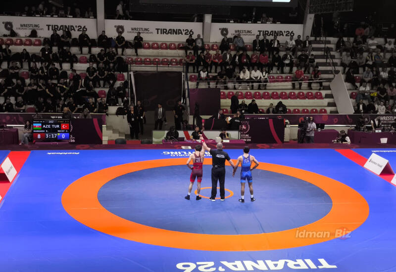 Азербайджанский борец завоевал бронзовую медаль чемпионата Европы