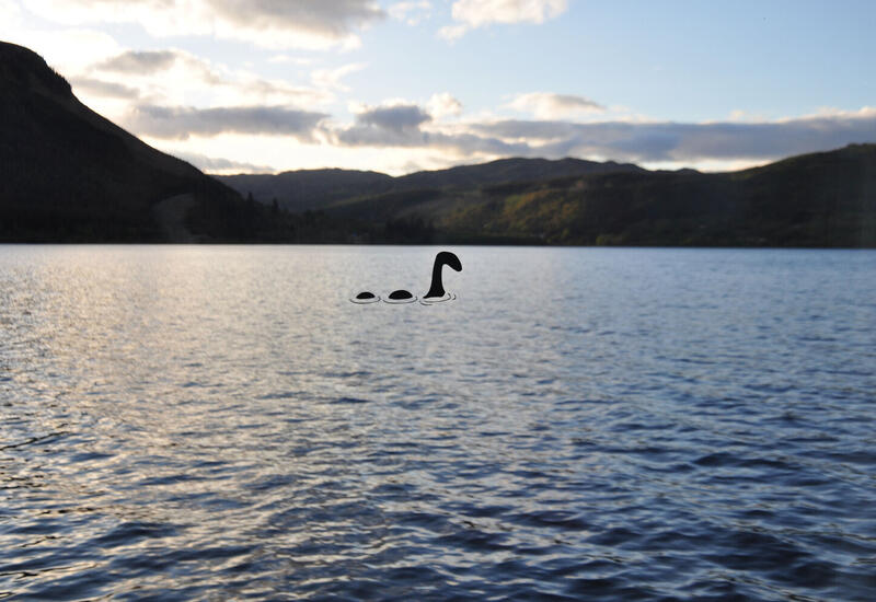 На озере Лох-Несс после долгого перерыва вновь заметили чудовище