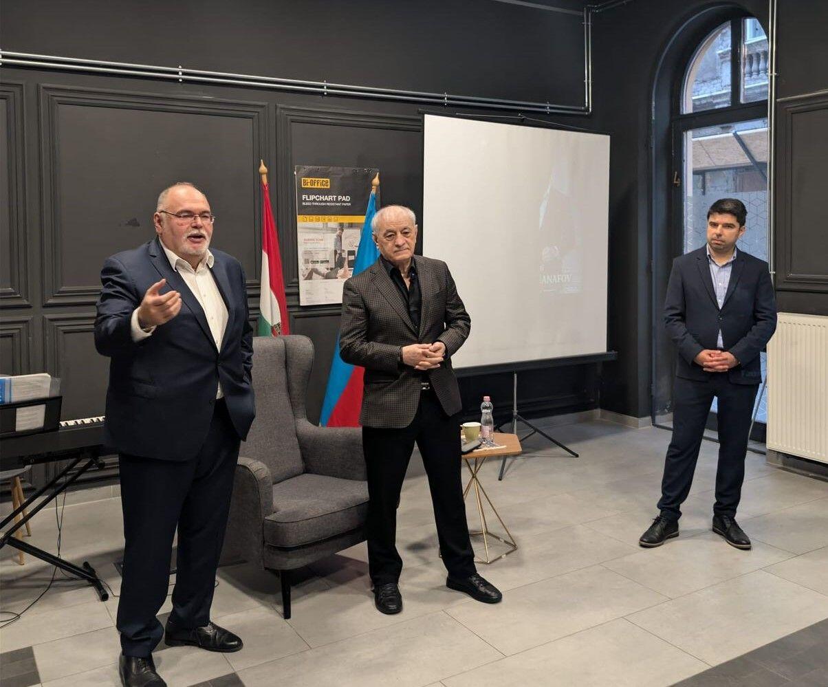 В Будапеште прошла встреча с народным артистом Азербайджана Фахраддином Манафовым