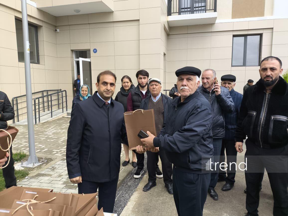 Ağdam şəhərində daha 92 ailəyə mənzillərinin açarları təqdim olunub