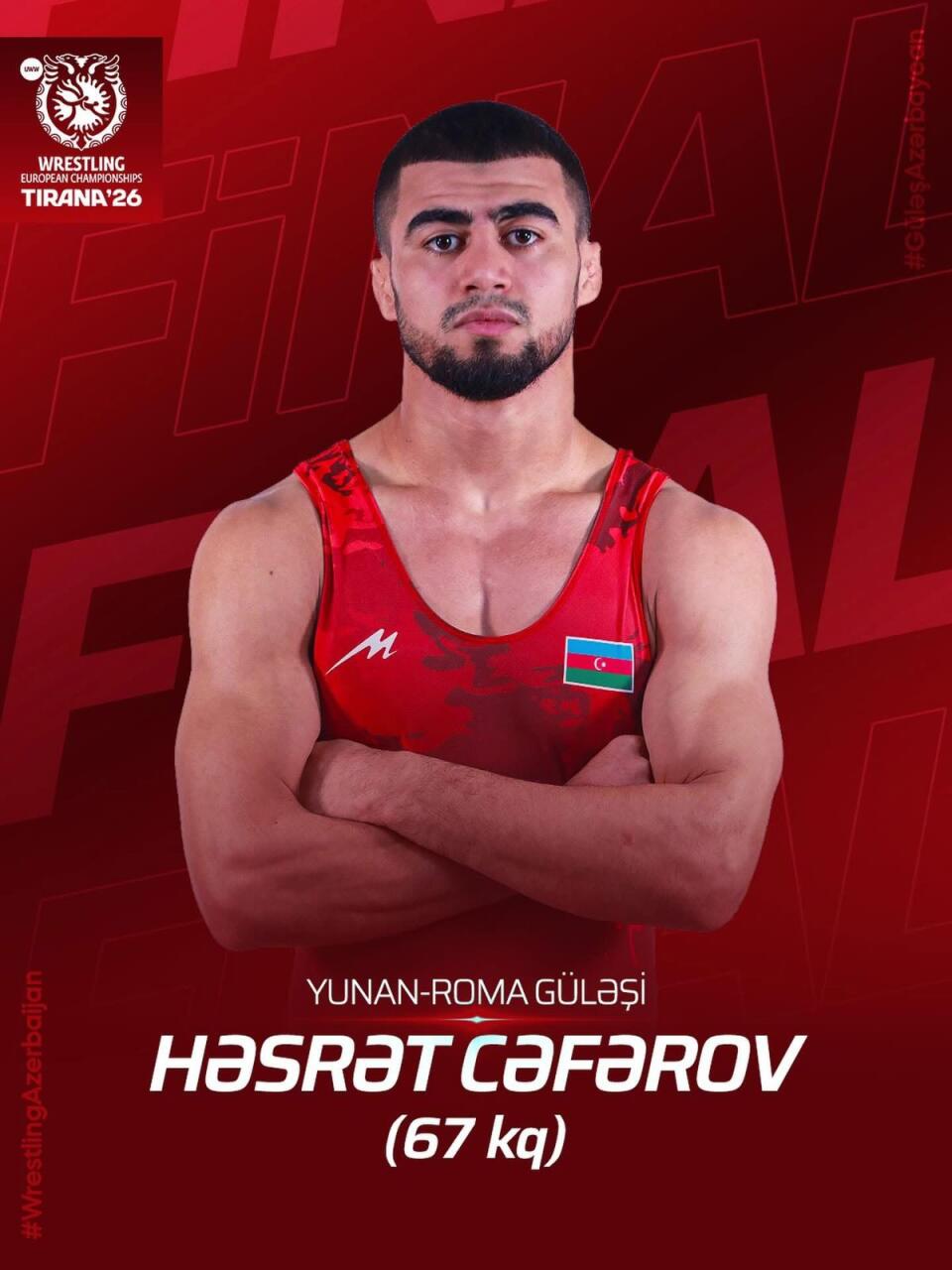 Azərbaycan güləşçiləri Avropa çempionatının finalına yüksəliblər