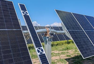 В Джебраиле в рамках проекта "Шафаг" установлен первый солнечный модуль - ФОТО