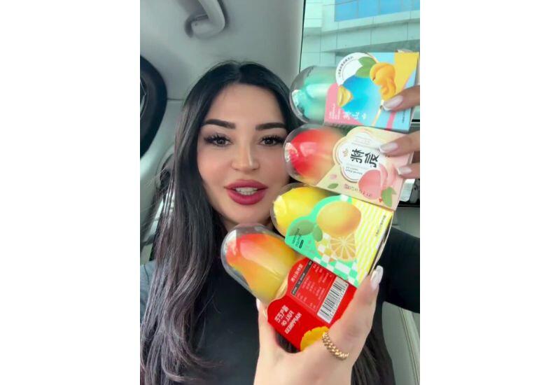 Блогер qurman__ попробовала 3D-мороженое