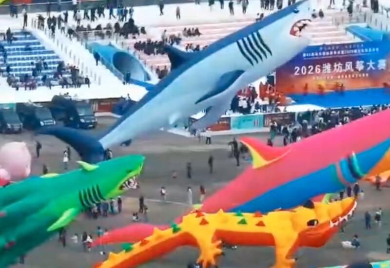 В Китае прошел один из крупнейших фестивалей воздушных змеев