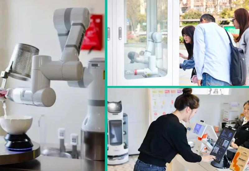 В Китае роботы в ресторане сканируют лица посетителей и предлагают им блюда