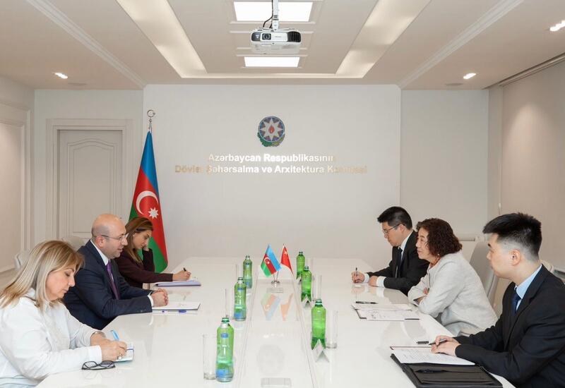 Азербайджан и Китай обсудили сотрудничество в сфере устойчивого градостроительства