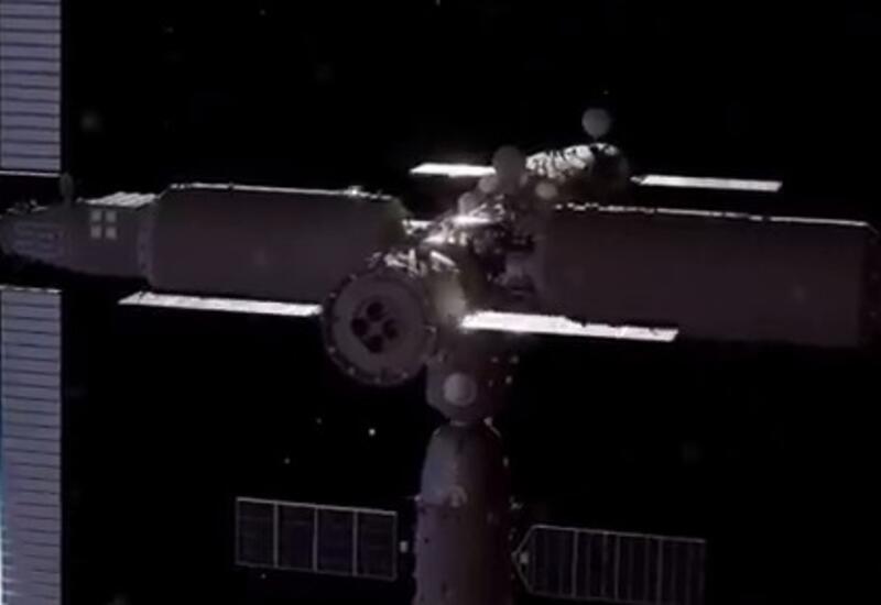 Китай показал космическую станцию "Тяньгун"