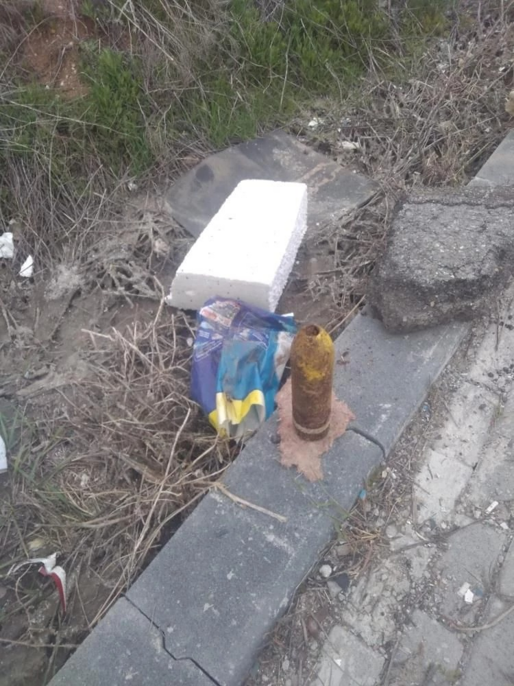 Zibillikdən top mərmisi tapıldı