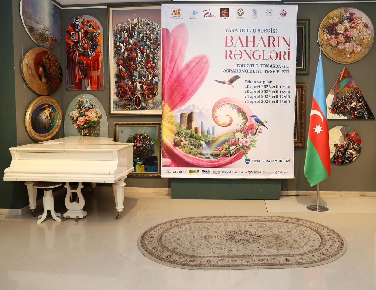 В Баку прошел двухдневный арт-марафон "Соприкоснись с природой, передай ее загадочную красоту!"