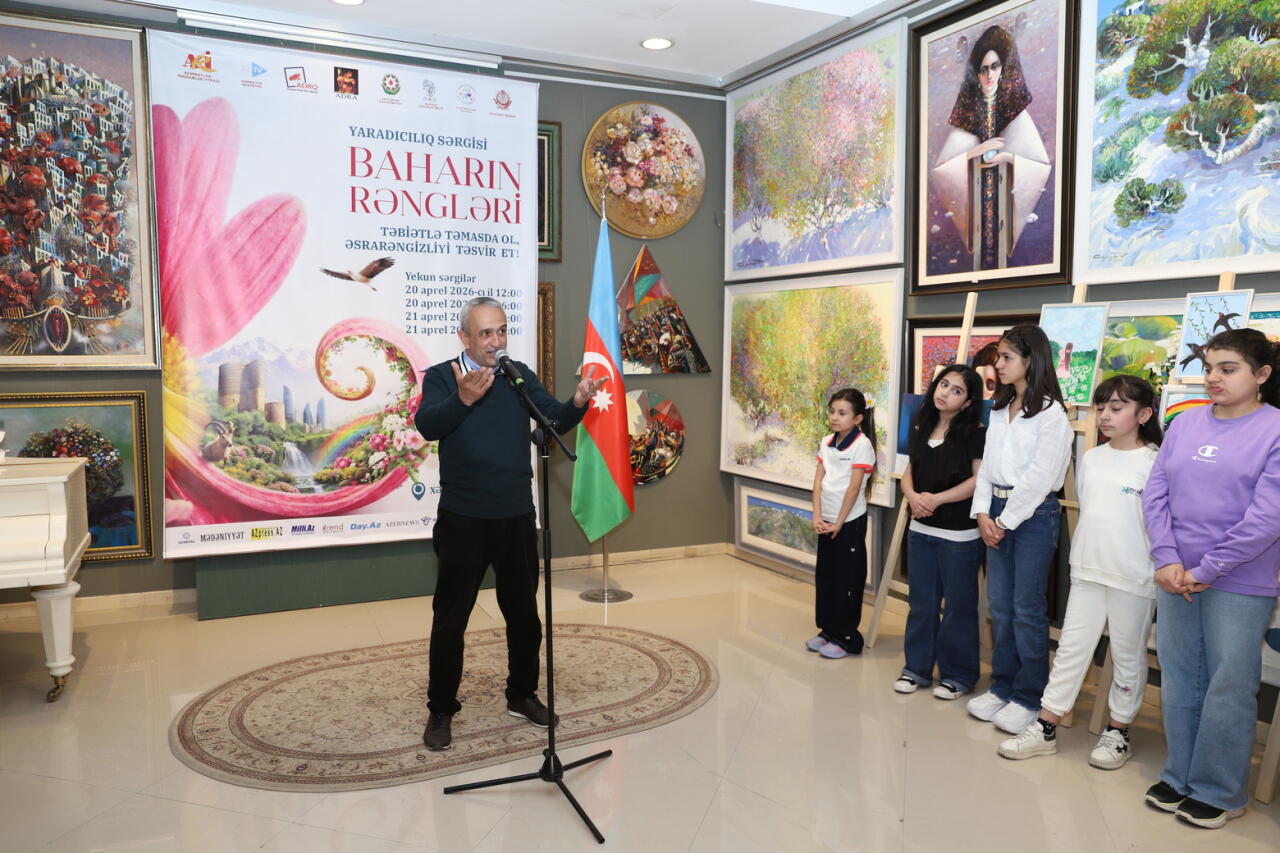 В Баку прошел двухдневный арт-марафон "Соприкоснись с природой, передай ее загадочную красоту!"