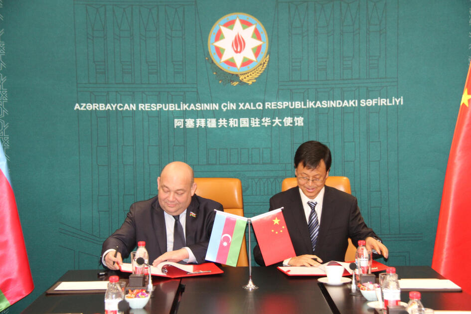 Gəncə avtomobil zavodu İB-i iki böyük Çin şirkəti ilə əməkdaşlıq sazişi imzaladı