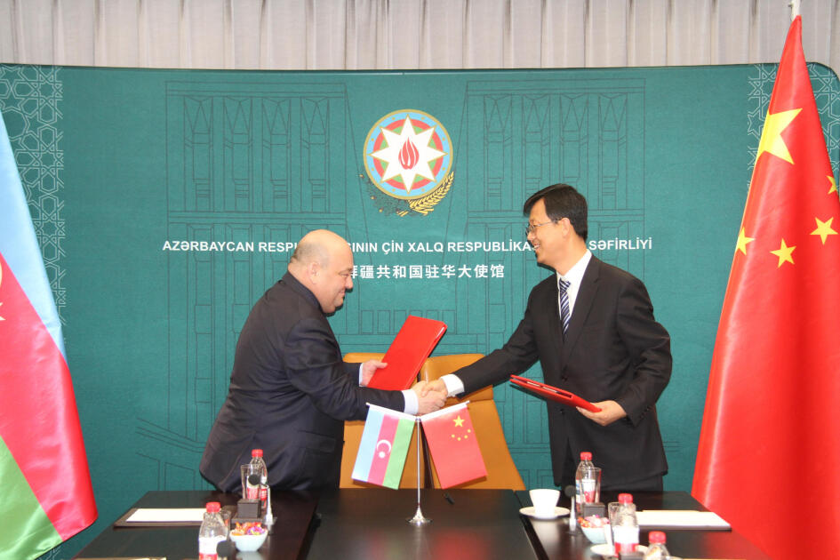 Gəncə avtomobil zavodu İB-i iki böyük Çin şirkəti ilə əməkdaşlıq sazişi imzaladı