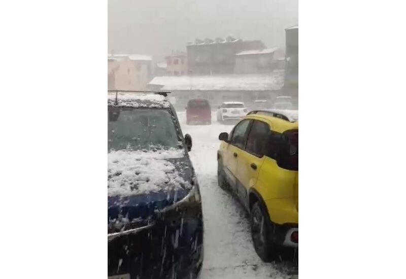 Сильнейший град накрыл Каталонию