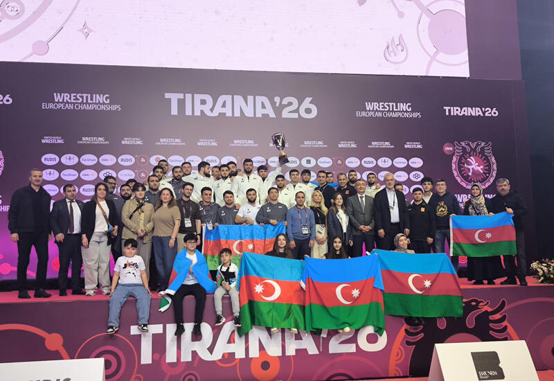 Азербайджан выиграл чемпионат Европы по греко-римской борьбе
