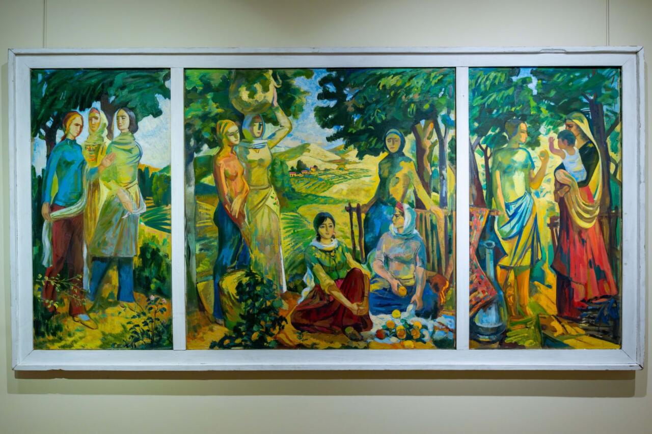 Лица, пейзажи, судьбы - палитра эпохи Джахангира Рустамова в реальности и вдохновении