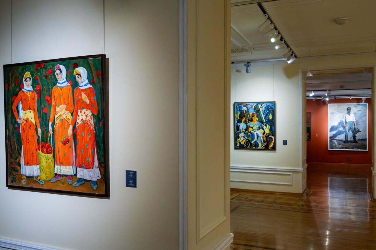 Лица, пейзажи, судьбы - палитра эпохи Джахангира Рустамова в реальности и вдохновении