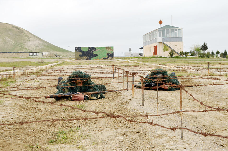 В Азербайджанской армии определены лучшие снайперы