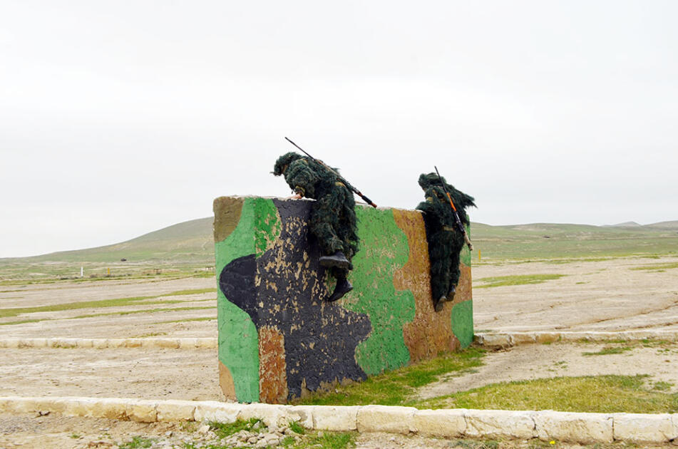 В Азербайджанской армии определены лучшие снайперы