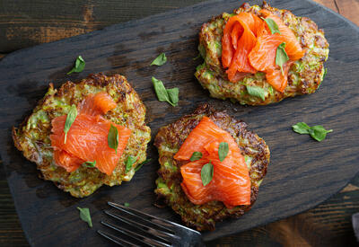 Лепешки из цукини - низкокалорийная альтернатива хлебу