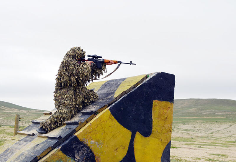 В Азербайджанской армии определены лучшие снайперы