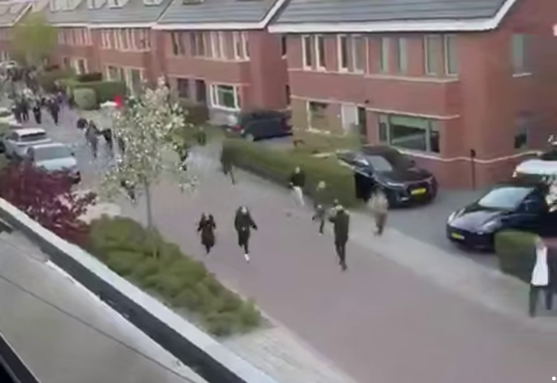 Полиция в Нидерландах жестко разогнала митинг