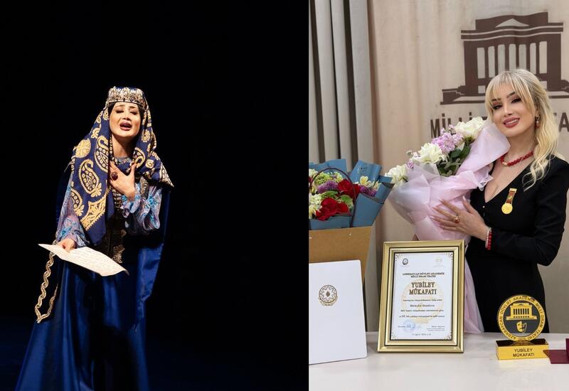 Малейка Асадова отметила юбилей в образе дочери последнего Карабахского хана