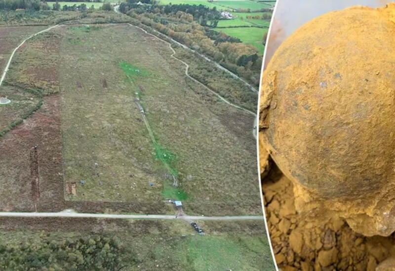 Археологи в Шотландии обнаружили неразорвавшийся 280-летний минометный снаряд