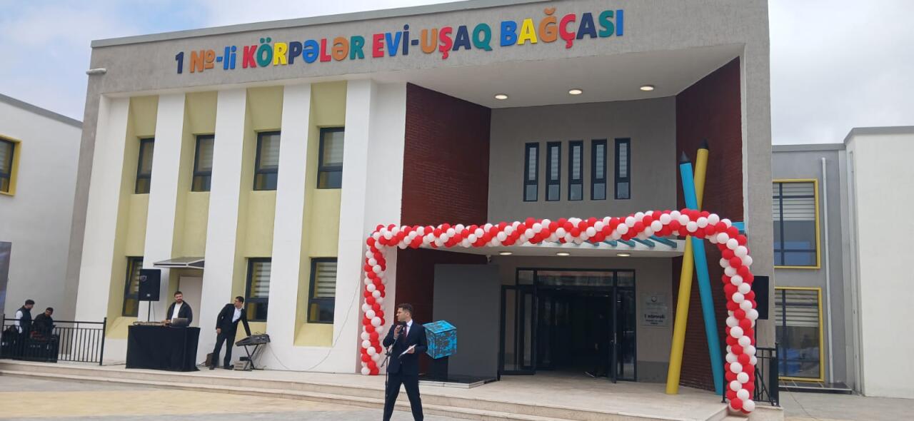 В Физули состоялось открытие детского ясли-сада № 1